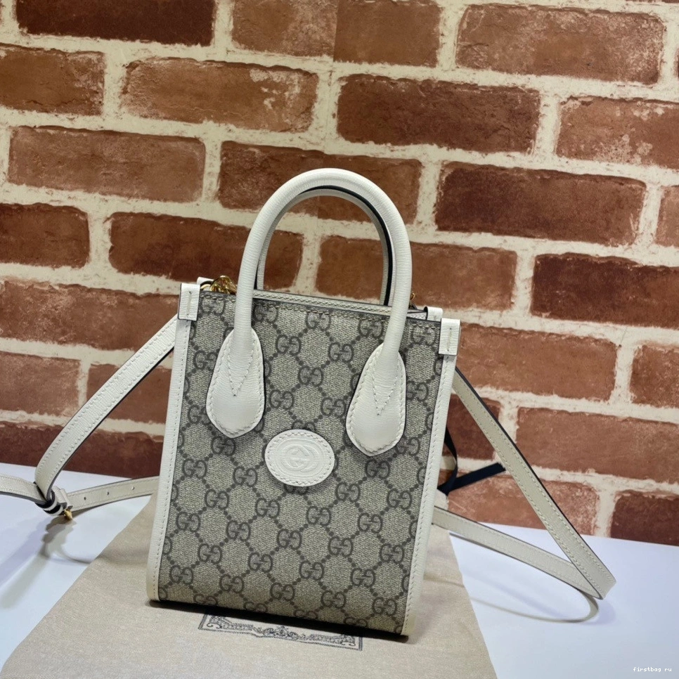 tote Mini Interlocking G with Gucci bag 0727